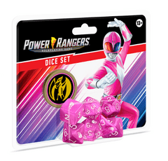 Power Rangers Roleplaying Game - Dice Set (Pink Ranger)